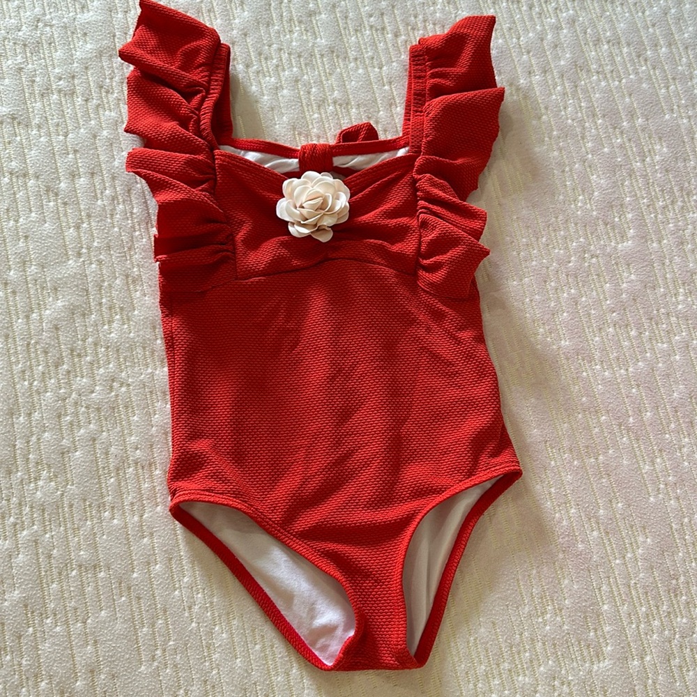 Janie and Jack Girl Bathing Suits size 6